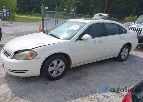 2008 Chevrolet Impala Lt from USA, damaged, VIN 2G1WT58N189126232